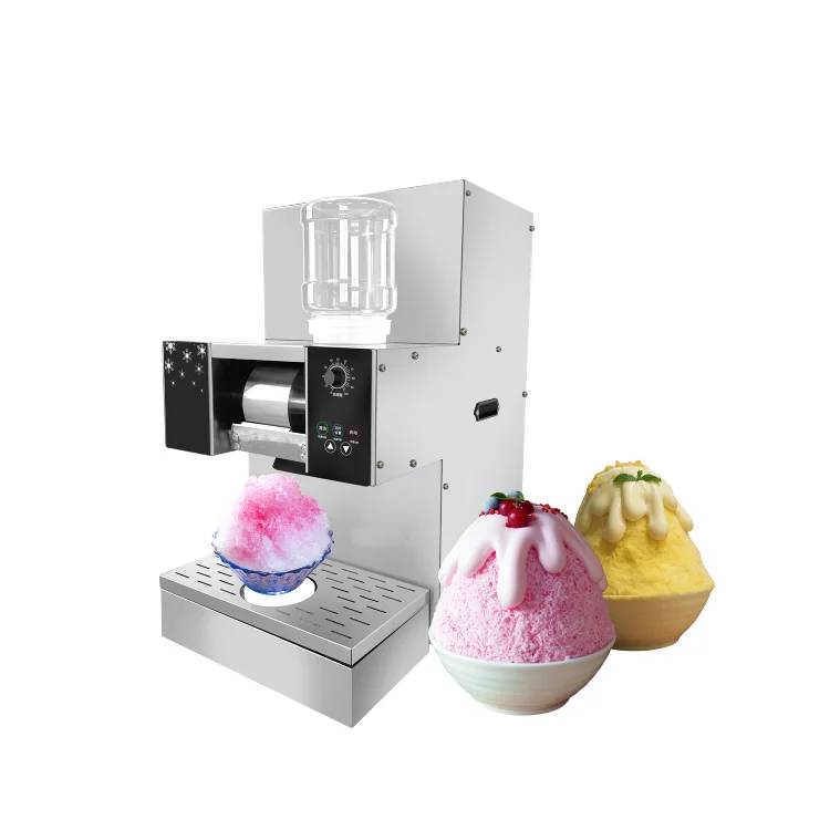 Full Automatic Milk Snow Ice Machine Commercial air Cooling Snowflake Ice Making Machine Bingsu Machine