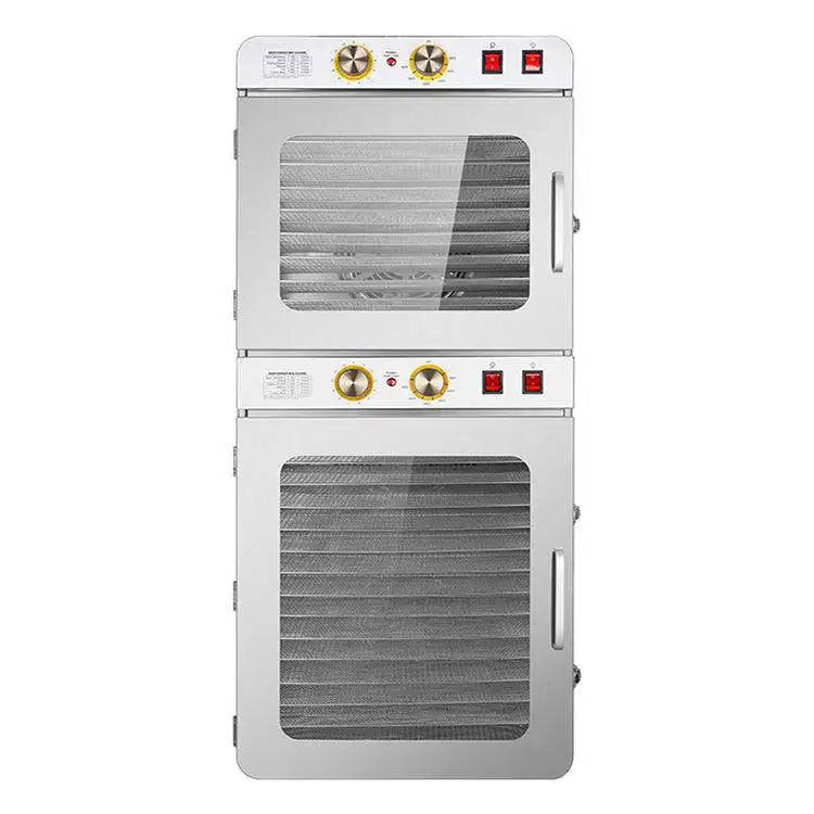Commercial 25 Layers Stainless Steel mango Meat Dryer Fruit Vegetable Food Dehydrator with Deodorization