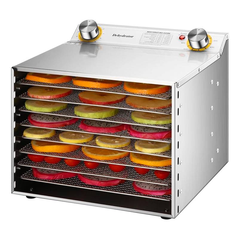 Best Price 8 Layers Digital Control Small Scale Food  Dehydrators  Beef Jerky Dehydrating Machine
