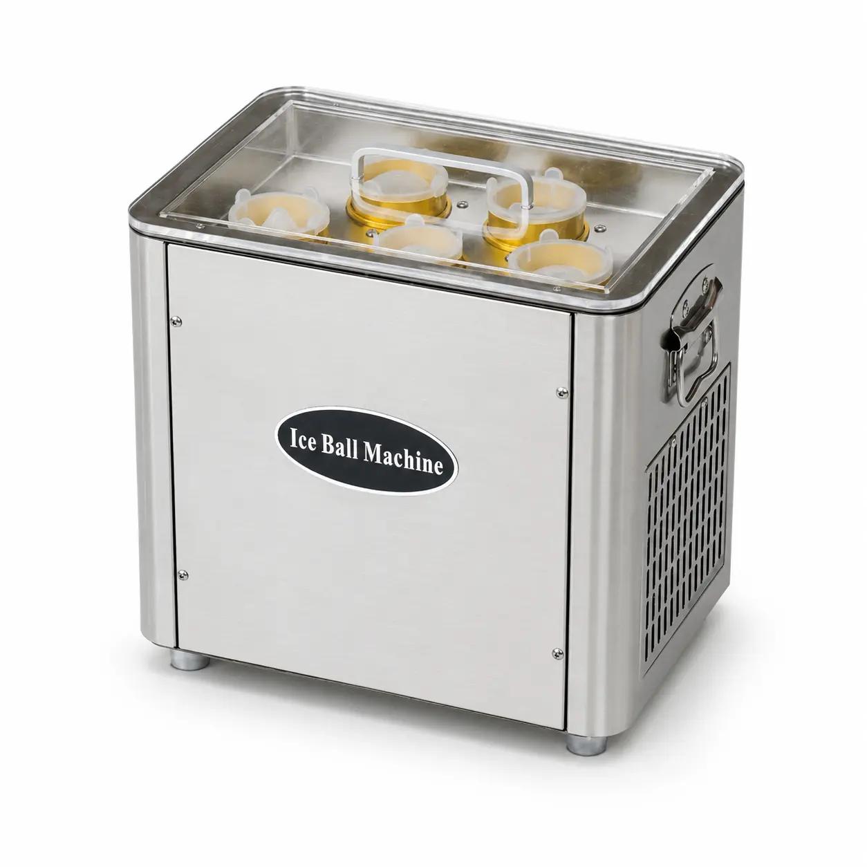 Commercial 53mm Automatic Ice Ball Machine for Bars & Restaurants